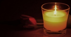 flower candle